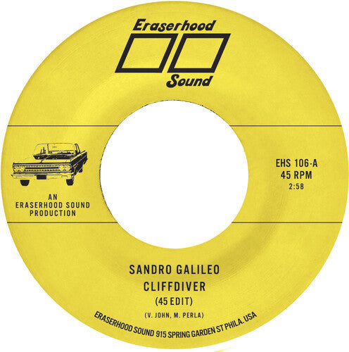 Sandro Galileo - Cliffdiver / Smoke & Mirrors [ Vinyl ]