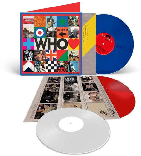 The Who - Who - Deluxe Edition includes 2LP's on Red & Blue Colored Vinyl with Bonus 10-Inch [ Vinyl ]