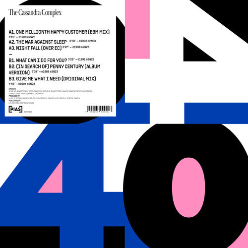 The Cassandra Complex - - PIAS 40 [ Vinyl ]