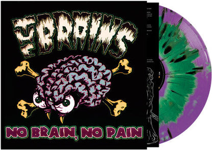 The Brains - No Brain No Pain - Green/purple Haze Splatter [ Vinyl ]