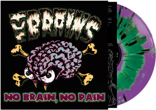 The Brains - No Brain No Pain - Green/purple Haze Splatter [ Vinyl ]