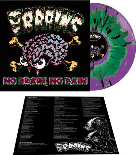 The Brains - No Brain No Pain - Green/purple Haze Splatter [ Vinyl ]