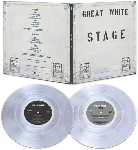 Great White - Stage [2LP Clear] [ Vinyl ]