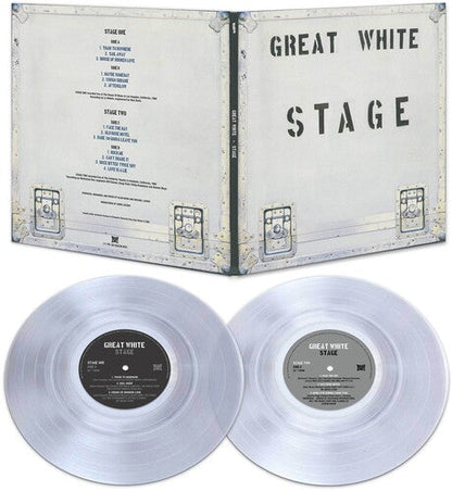 Great White - Stage [2LP Clear] [ Vinyl ]