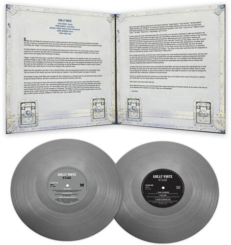 Great White - Stage [2LP Silver] [ Vinyl ]
