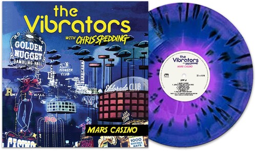 The Vibrators - Mars Casino - Purple/blue Haze Splatter [ Vinyl ]