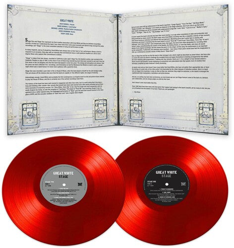 Great White - Stage [2LP Red] [ Vinyl ]