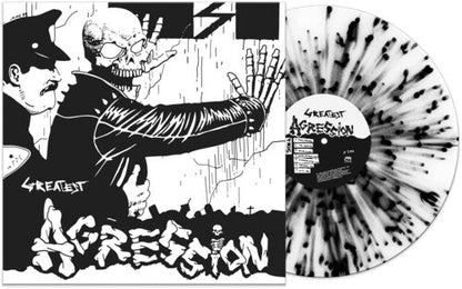 Agression - Greatest - Black/white Splatter [ Vinyl ]
