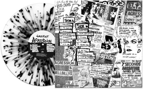 Agression - Greatest - Black/white Splatter [ Vinyl ]