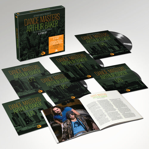 Various Artists - Arthur Baker Presents Dance Masters: Arthur Baker The Classic Dance Remixes - 6LP Boxset, Lift Off Lid Box Set, 16pp Booklet, 140-gram Black, Signed insert [ Vinyl ]