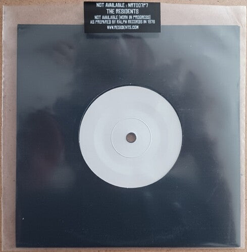 The Residents - Not Available [Work in Progress] As Prepared By Ralph Records In 1978 [ Vinyl ]