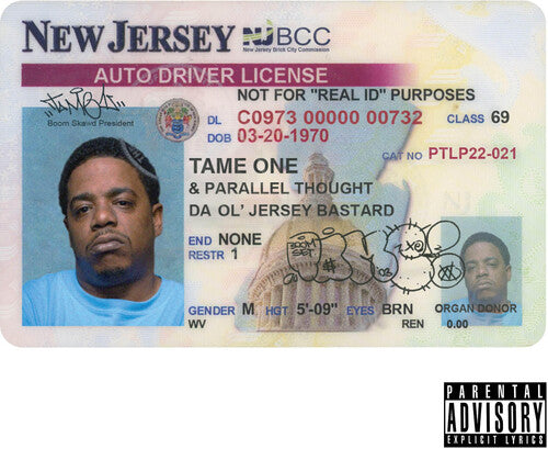 Tame One & Parallel Thought - Da Ol' Jersey Bastard (the Definitive Version) [ Vinyl ]