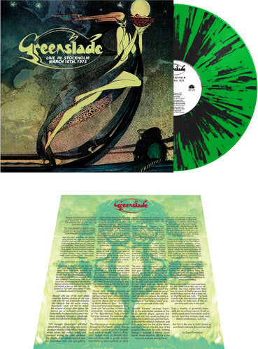 Greenslade - Live In Stockholm - March 10th, 1975 [Green/Black Splatter] [ Vinyl ]