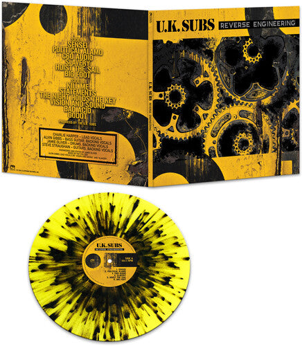 UK Subs - Reverse Engineering [Yellow/Black Splatter] [ Vinyl ]