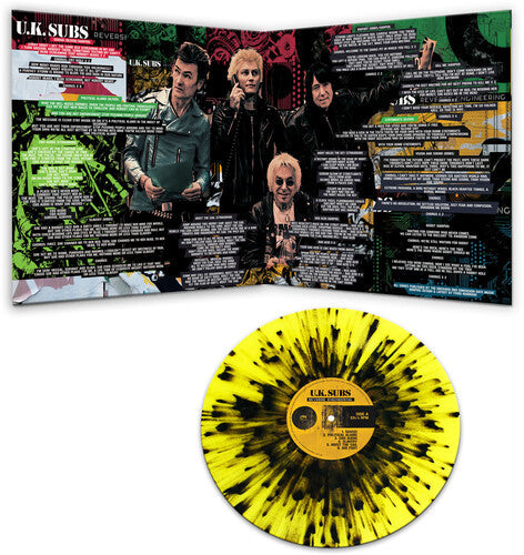 UK Subs - Reverse Engineering [Yellow/Black Splatter] [ Vinyl ]