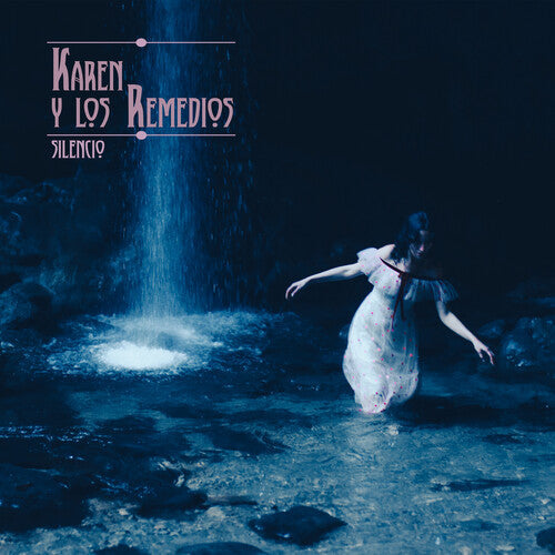 Karen Y Los Remedios - Silencio - Black & Blue Galaxy Effect [ Vinyl ]