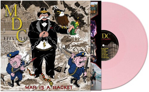 MDC - War Is A Racket [Pink] [ Vinyl ]