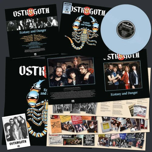 Ostrogoth - Ecstasy and Danger - Blue [ Vinyl ]