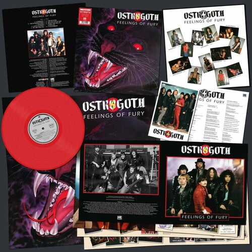 Ostrogoth - Feelings Of Fury - Red [ Vinyl ]