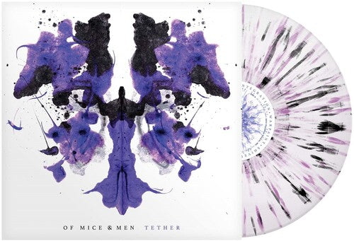Of Mice & Men - Tether - White Purple Black Splatter [ Vinyl ]