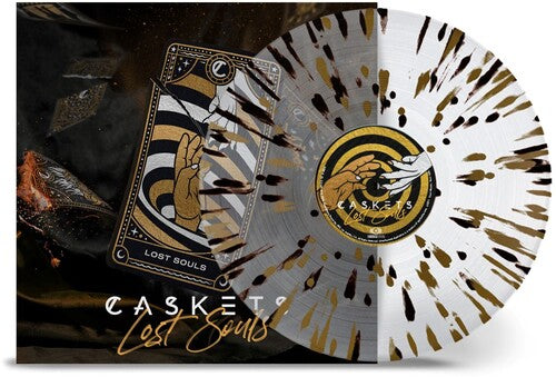 Caskets - Lost Souls [Clear with Gold & Black Splatter] [ Vinyl ]