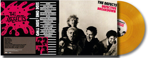 The Defects - Defective Breakdown (3mm Spinned Sleeve) [Orange]