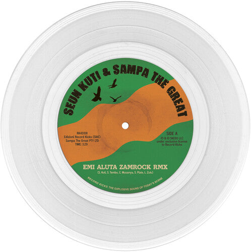 Seun Kuti & Sampa the Great – Emi Aluta (Zamrock Remix / 45 Edit) [Clear 7"]