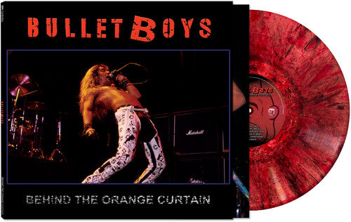 Bullet Boys - Behind The Orange Curtain [Red & Black Marble]