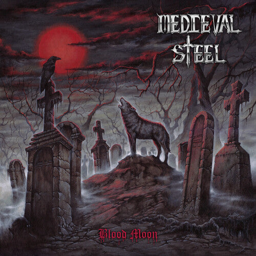 Medieval Steel - Blood Moon [Red & Black Splatter]