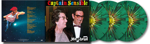 Captain Sensible - Meathead [3LP Green Splatter] (Limited to 100)