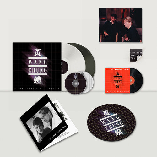 Wang Chung - Clear Light / Dark Matter - Clear White & Black Ice