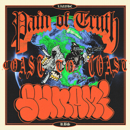 Pain of Truth - Coast to Coast - Half Doublemint Green/Half Blue