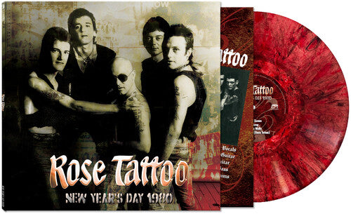 Rose Tattoo - New Year's Day 1980 [Red Splatter]