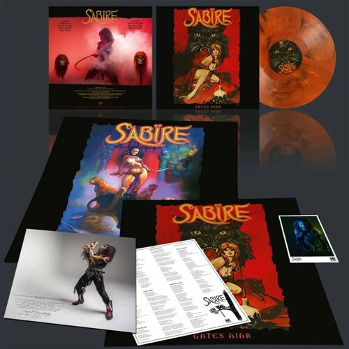 Sabire - Gates Ajar [Red & Black Marble]