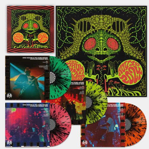 King Gizzard and the Lizard Wizard - King Gizzard: Live in Los Angeles '24 (4LP Splatter Box Set)