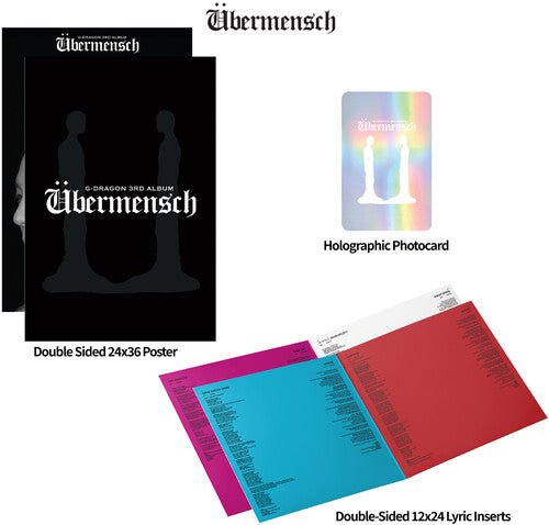 G-DRAGON - Ubermensch: Die-Cut Mirrorboard