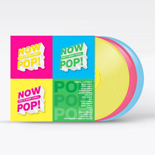 Various Artists - Now That's What I Call Pop [3LP Yellow, Red, Light Blue]