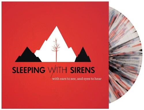Sleeping with Sirens - With Ears To See And Eyes To Hear [Bone/Red/Black Splatter]