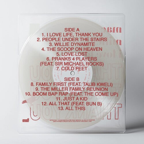 Mac Miller - I Love Life, Thank You [Clear]