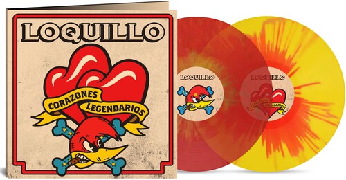 Loquillo - Corazones Legendarios [2LP Red & Yellow & Red Splatter]
