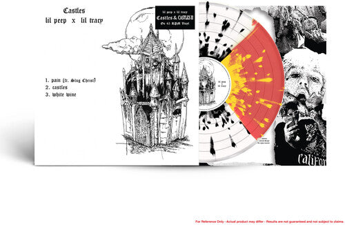 Lil Peep - Castles I & II [White/Black/Red & Yellow Splatter]