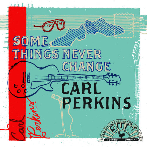 Carl Perkins - Some Things Never Change [White, Red & Blue Splatter]
