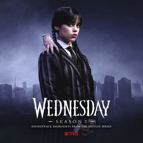 Wednesday Addams - Wednesday: Season 2 (Soundtrack Highlights from the Netflix Series) [Purple & Black Blended Transparent]