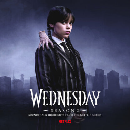 Wednesday Addams - Wednesday: Season 2 (Soundtrack Highlights from the Netflix Series) [Purple & Black Blended Transparent]