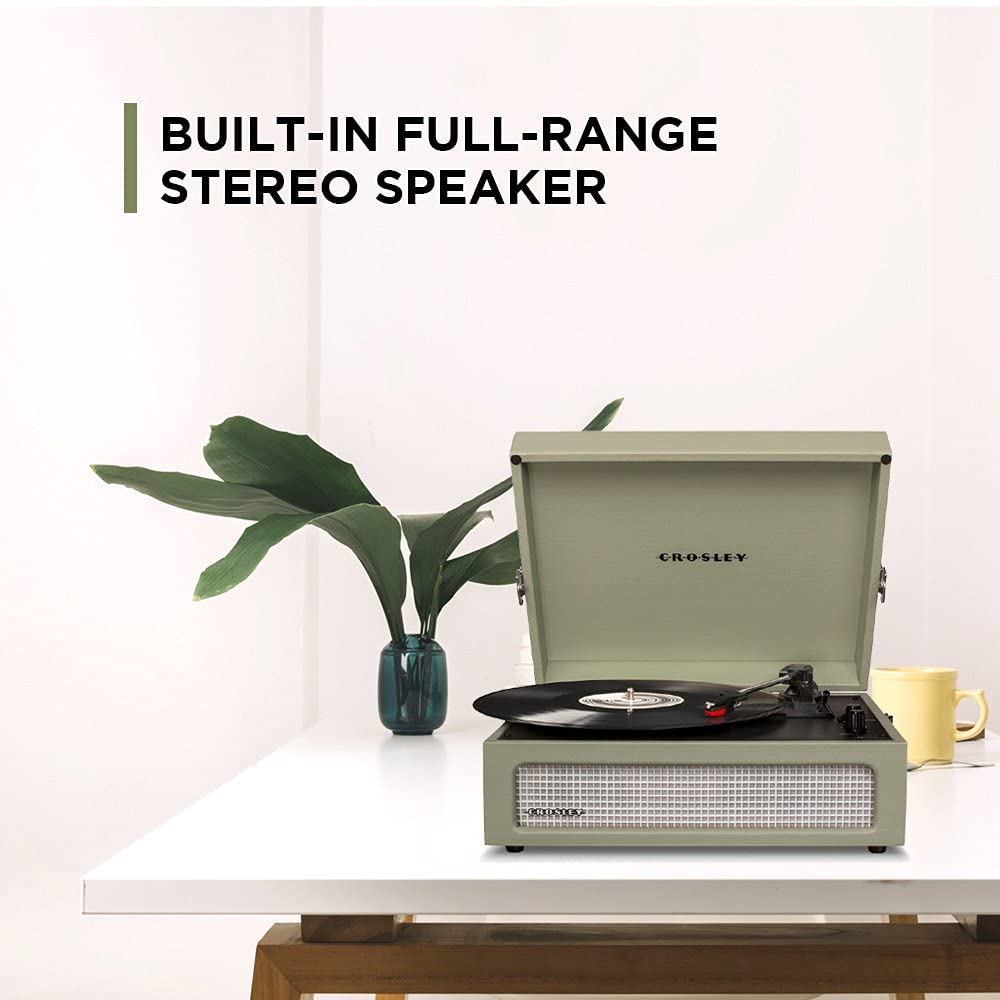 Crosley Voyager - Bluetooth Turntable (Sage) [Tech & Turntables] [ Vinyl ]