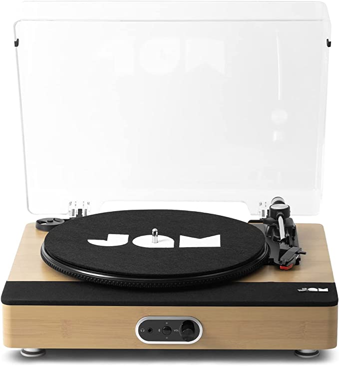 JAM The Sound Stream + Turntable - Bamboo [Tech & Turntables] [ Vinyl ]