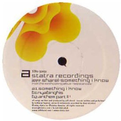 Jeff Sharel - Something I Know [ Vinyl ]