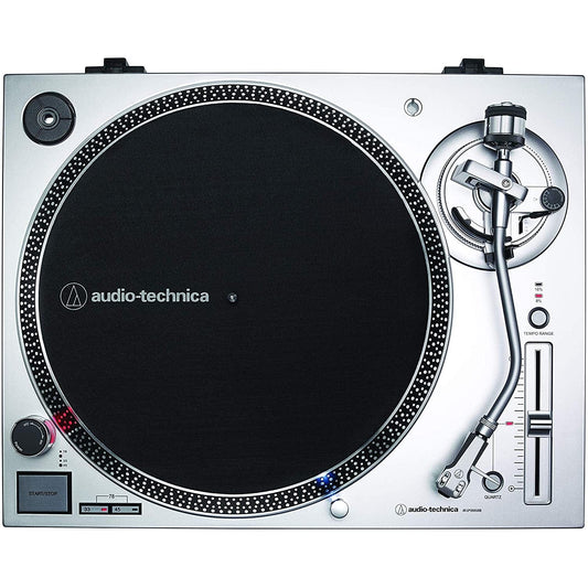 Audio-Technica AT-LP120XUSB Direct Drive Turntable (Silver) [Tech & Turntables] [ Vinyl ]
