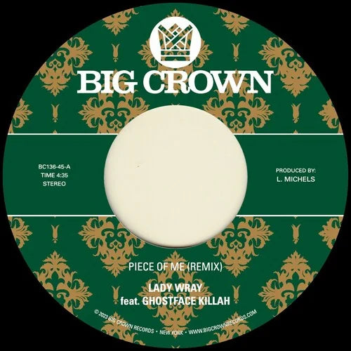 Piece Of Me (feat. Ghostface Killah) b/w Joy & Pain (Pete Rock Remix) [ Vinyl ]