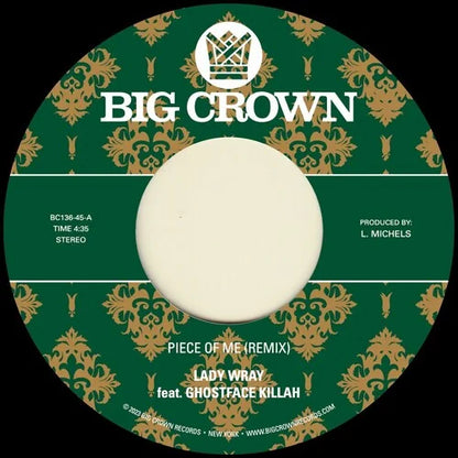Piece Of Me (feat. Ghostface Killah) b/w Joy & Pain (Pete Rock Remix) [ Vinyl ]